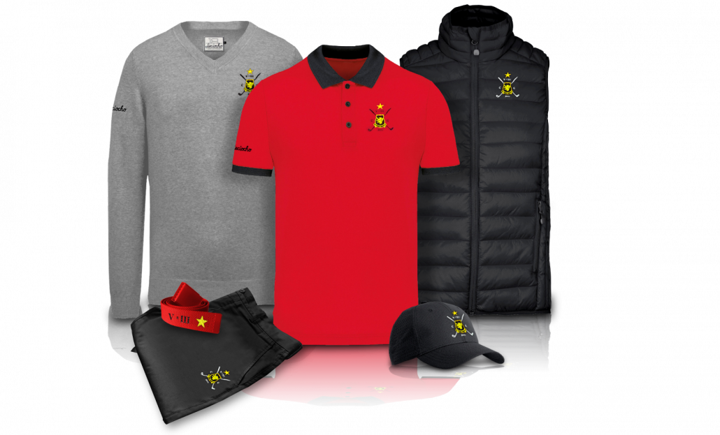Equipación de golf para equipos