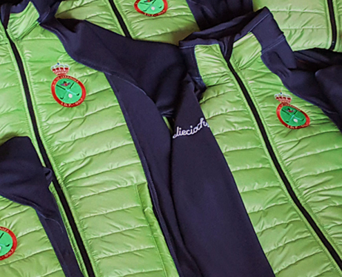 chaqueta golf base aerea